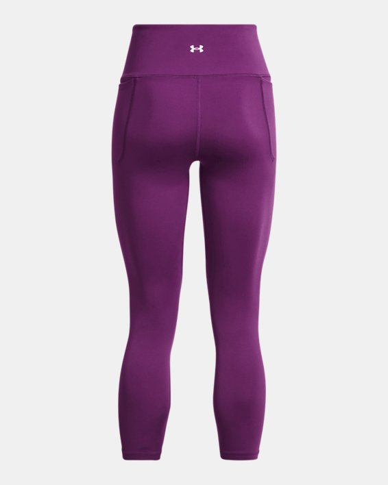 Legging longueur chevilles UA Meridian pour femme, Purple, pdpMainDesktop image number 5